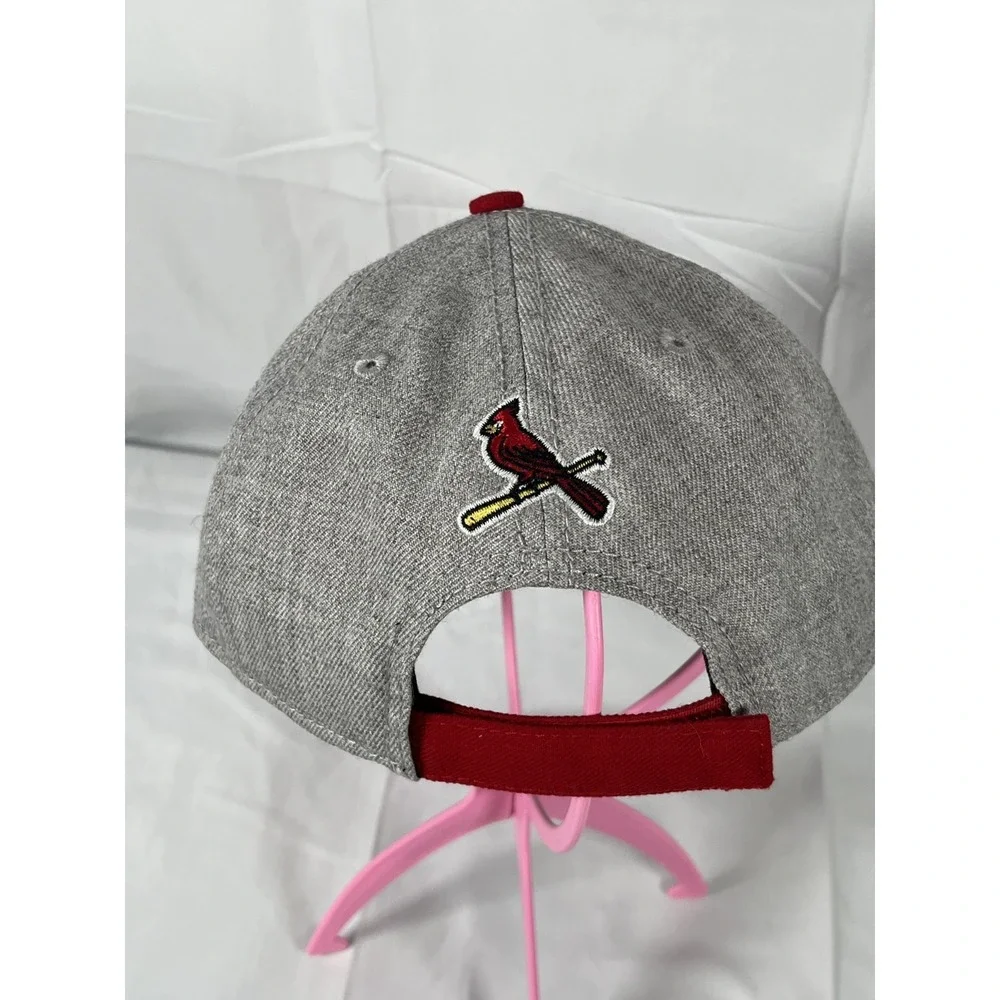 Saint Louis Cardinals Hat Cap‎ Adjustable Red Gray Pre-Owned